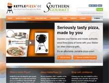 Tablet Screenshot of kettlepizzaoz.com